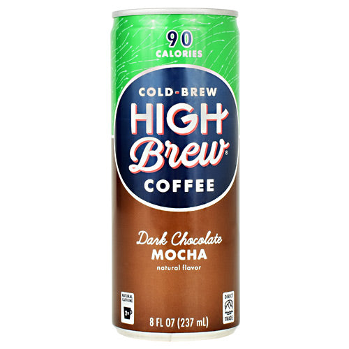 High Brew Coffee Cold Brew Coffee RTD - Dark Chocolate Mocha - 12 Cans - 10854560005039