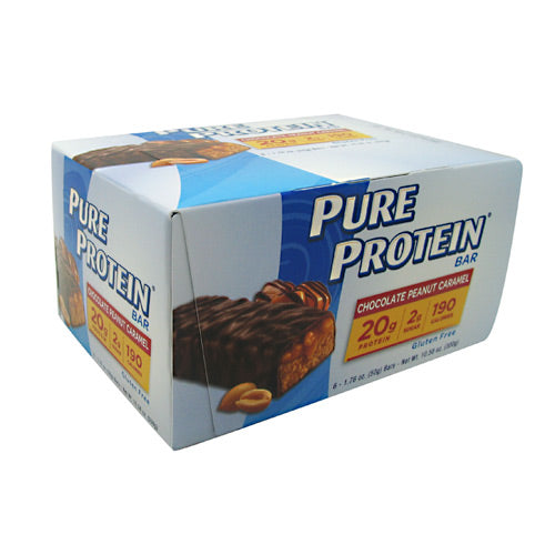 Pure Protein Pure Protein Bar - Chocolate Peanut Caramel - 6 Bars - 749826306759