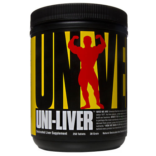 Universal Nutrition Uni-Liver - 250 Tablets - 039442041920