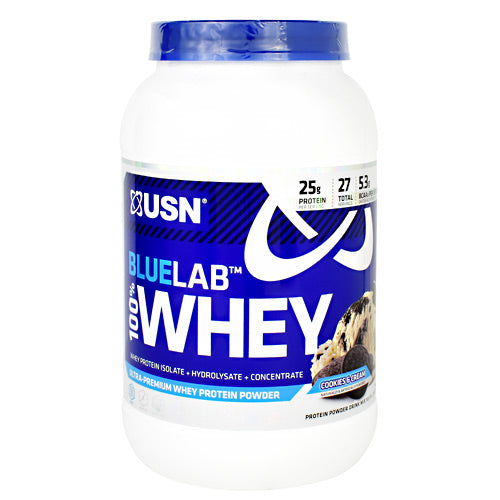 Usn Blue Lab 100% Whey - Cookies & Cream - 2 lb - 6009544910282