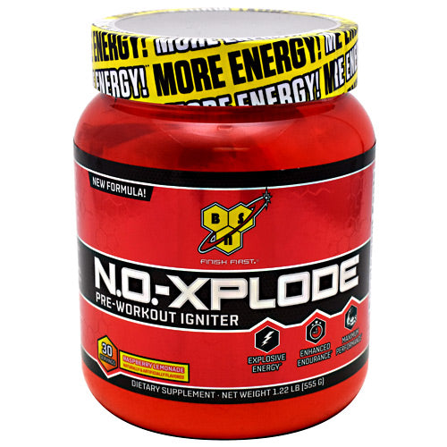 BSN N.O.-Xplode - Raspberry Lemonade - 30 Servings - 834266001958