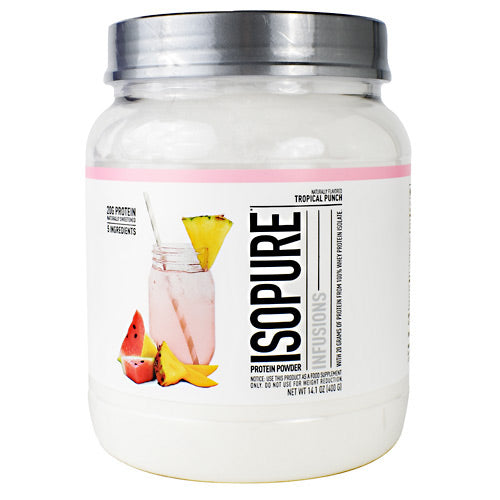 Natures Best Isopure Infusions - Tropical Punch - 16 Servings - 089094025090