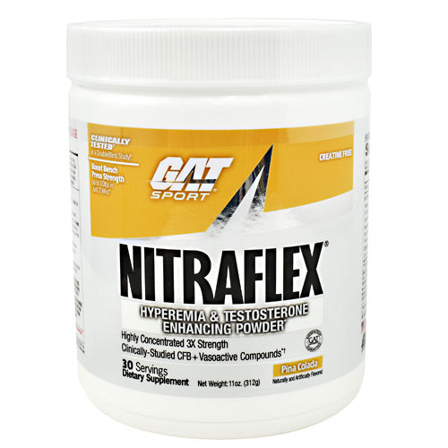 GAT Nitraflex - Pina Colada - 30 Servings - 859613647122