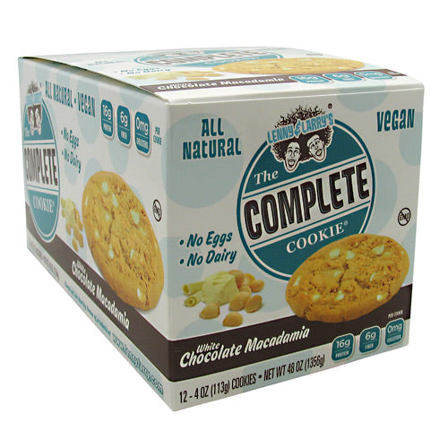 Lenny & Larrys All-Natural Complete Cookie - White Chocolate Macadamia - 12 ea - 787692835607