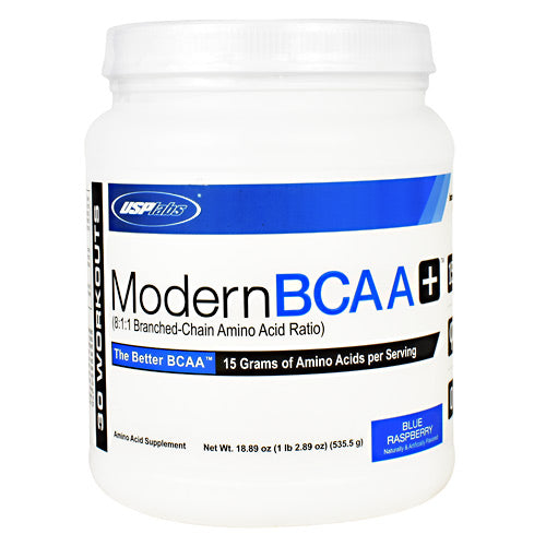 USP Labs Modern BCAA+ - Blue Raspberry - 30 Servings - 094922423597