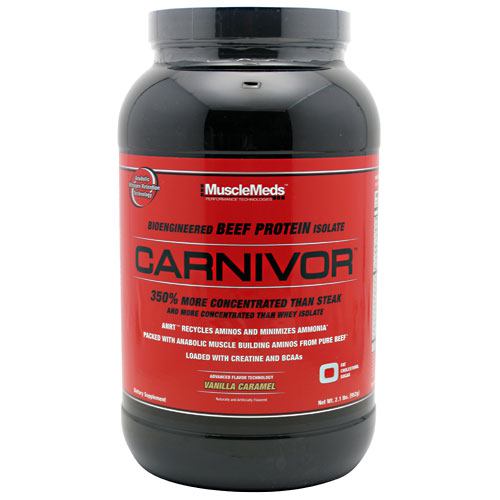 Muscle Meds Carnivor - Vanilla Caramel - 2 lb - 891597002689