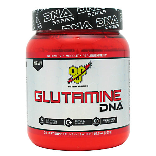 BSN DNA Glutamine, 60 Servings - Unflavored - 60 Servings - 834266002917