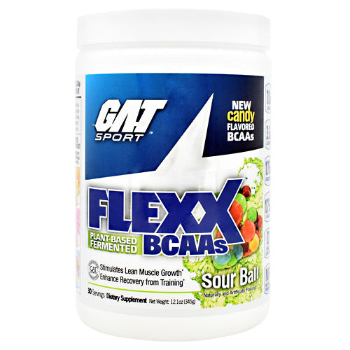 GAT Flexx BCAAs - Sour Ball - 30 Servings - 816170022113