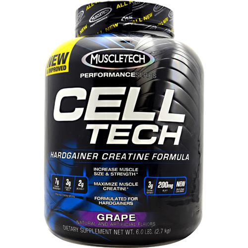 Muscletech Performance Series Cell-Tech - Grape - 6 lb - 631656703238