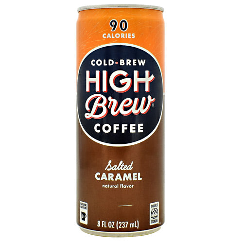 High Brew Coffee Cold Brew Coffee RTD - Salted Caramel - 12 Cans - 10854560005022