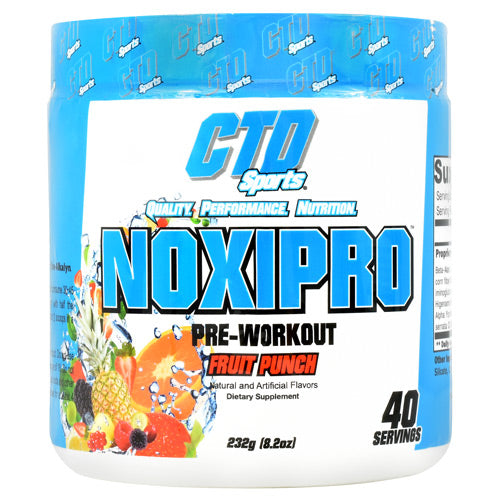 CTD Labs Noxipro - Fruit Punch - 40 Servings - 748252905710