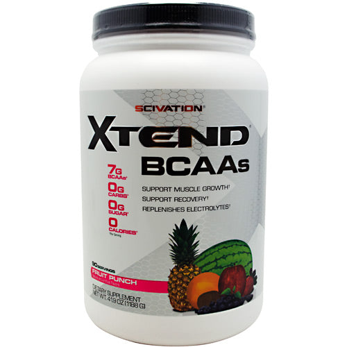 Scivation Xtend - Fruit Punch - 90 Servings - 812135020293