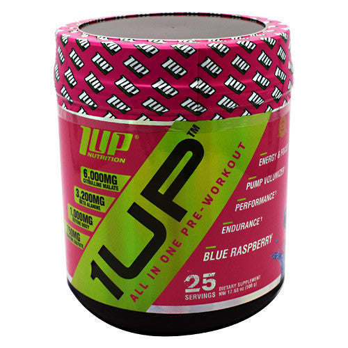 1 UP Nutrition All In One Her Pre-Workout - Blue Raspberry - 25 Servings - 653341001665