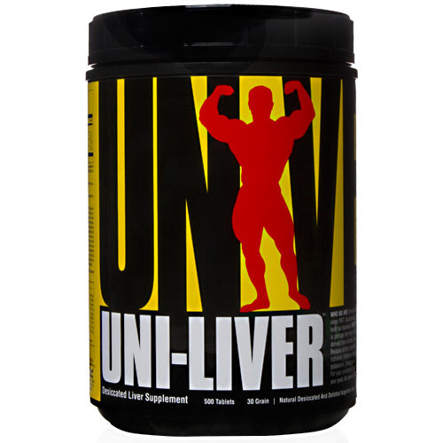 Universal Nutrition Uni-Liver - 500 Tablets - 039442040916