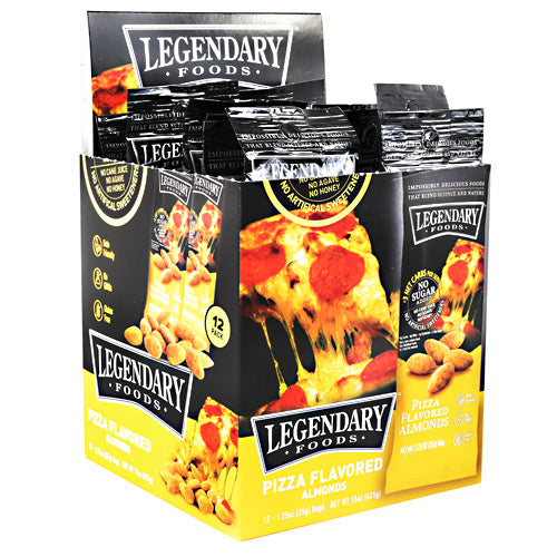 Legendary Foods Seasoned Almonds - Pizza - 12 ea - 850001533010