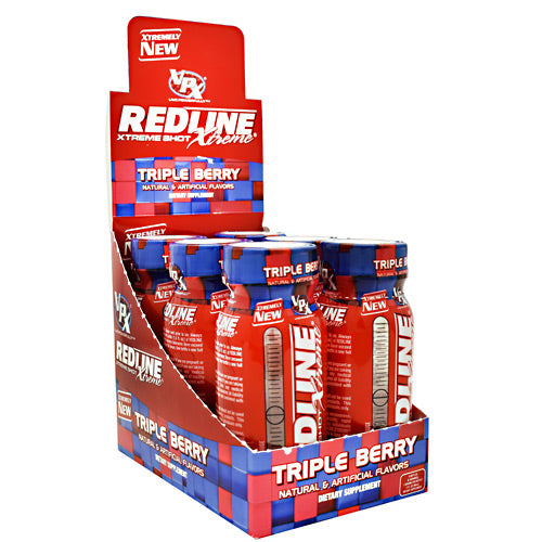 VPX Redline Xtreme Shot - Triple Berry - 24 ea - 610764003027