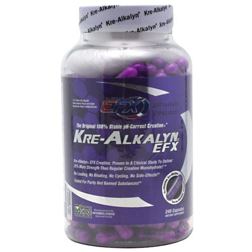 EFX Sports Kre-Alkalyn EFX - 240 Capsules - 737190001295