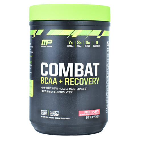 MusclePharm Combat Series Combat BCAA + Recovery - Fruit Punch - 30 Servings - 851387008703