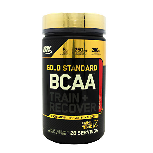 Optimum Nutrition Gold Standard BCAA - Fruit Punch - 28 Servings - 748927054682