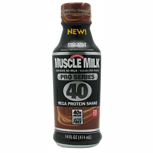 Cytosport Pro Series Muscle Milk Pro Series 40 - Knockout Chocolate - 12 Bottles - 876063002905