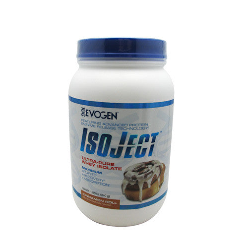 Evogen IsoJect - Cinnamon Roll - 1.85 lb - 680474118045