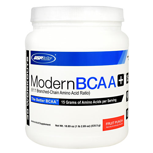 USP Labs Modern BCAA+ - Fruit Punch - 30 Servings - 094922423603