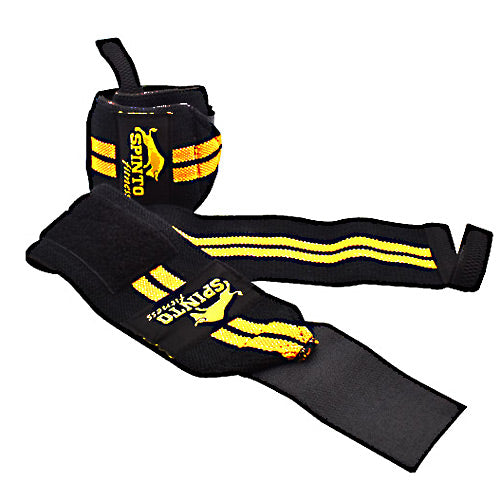 Spinto USA, LLC Wrist Wraps - Gold -   - 636655966196