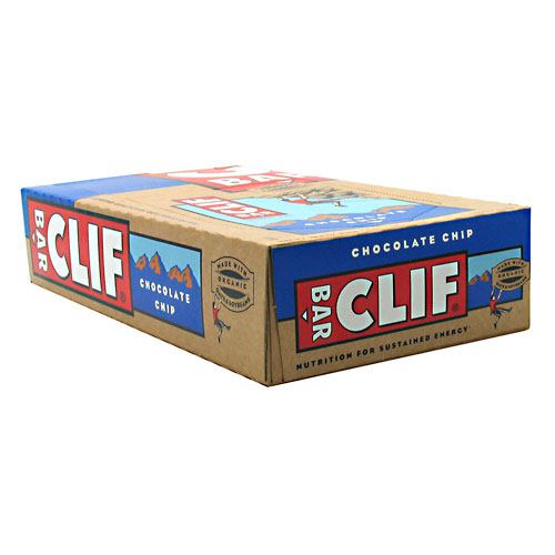 Clif Bar Bar Energy Bar - Chocolate Chip - 12 ea - 722252300904