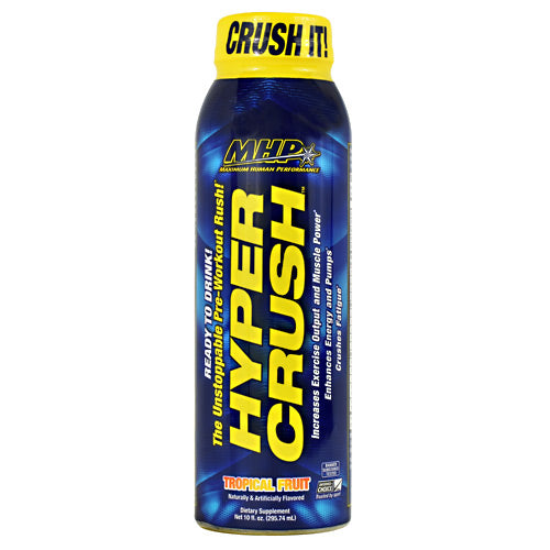 MHP Hyper Crush RTD - Tropical Fruit - 12 Bottles - 666222009209