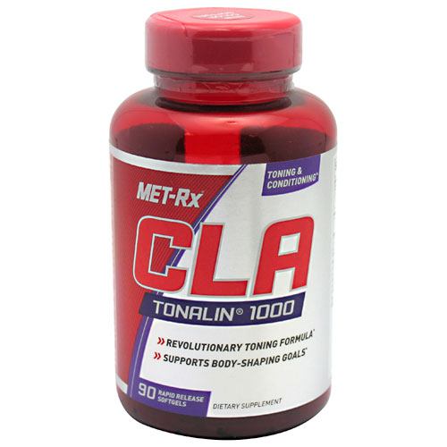 Met-Rx USA CLA Tonalin 1000 - 90 Capsules - 786560051675