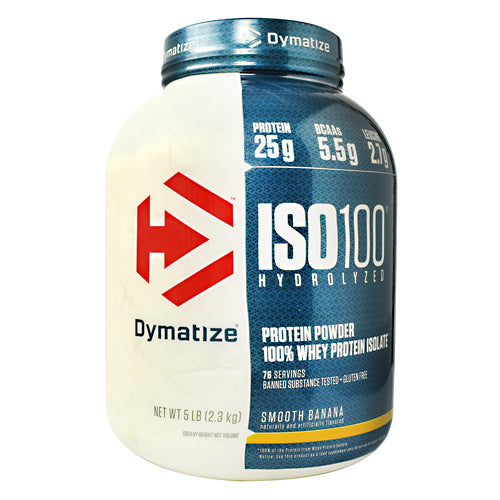 Dymatize ISO100 - Smooth Banana - 5 lb - 705016353163