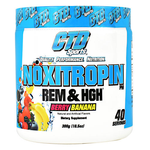 CTD Labs Noxitropin PM - Berry Banana - 40 Servings - 748252904614