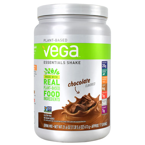 Vega Essentials Shake - Chocolate - 17 Servings - 838766011103