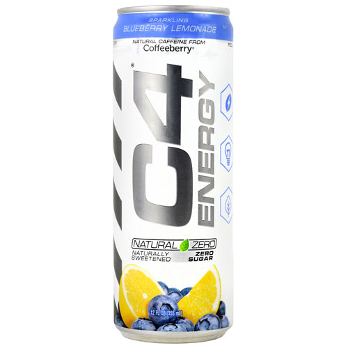 Cellucor C4 Energy RTD - Sparkling Blueberry Lemonade - 12 Cans - 842595112795