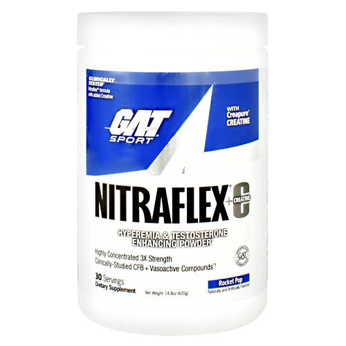 GAT Nitraflex + Creatine - Rocket Pop - 30 Servings - 816170022250