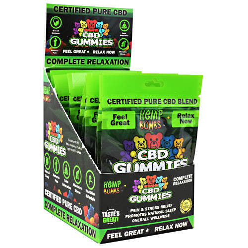 Hemp Bombs CBD Gummies - 180 mg - 748079971127