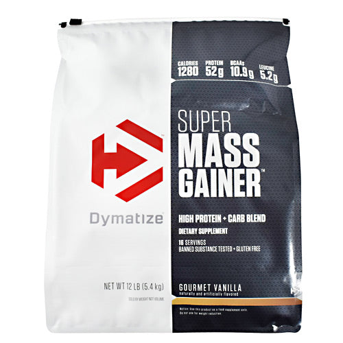 Dymatize Super Mass Gainer - Vanilla - 12 lb - 705016331505