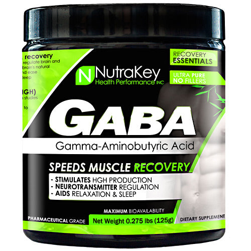 Nutrakey GABA - Unflavored - 42 Servings - 820103456418