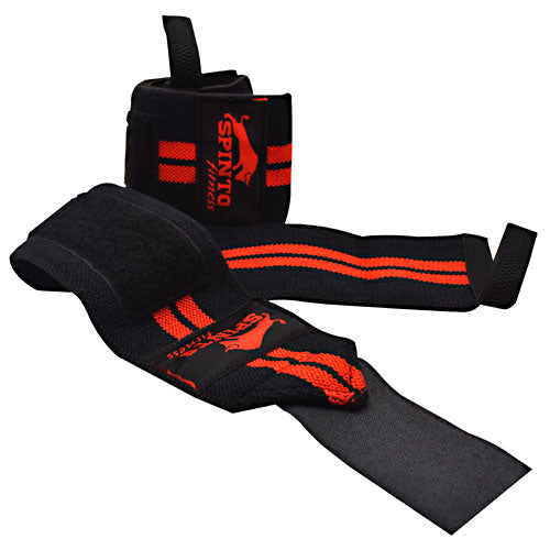 Spinto USA, LLC Wrist Wraps - Red -   - 636655966202