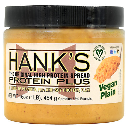 Hanks Protein Plus Protein Plus Spread - Vegan Plain - 1 lb - 804551768507