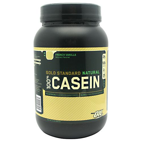 Optimum Nutrition Gold Standard Natural 100% Casein - French Vanilla - 2 lb - 748927024272