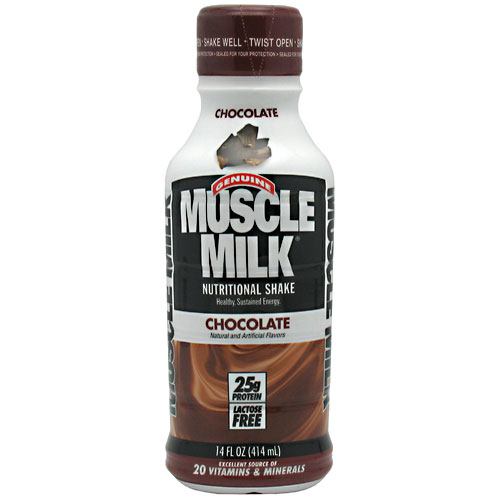 Cytosport Muscle Milk RTD - Chocolate - 12 Bottles - 876063002219