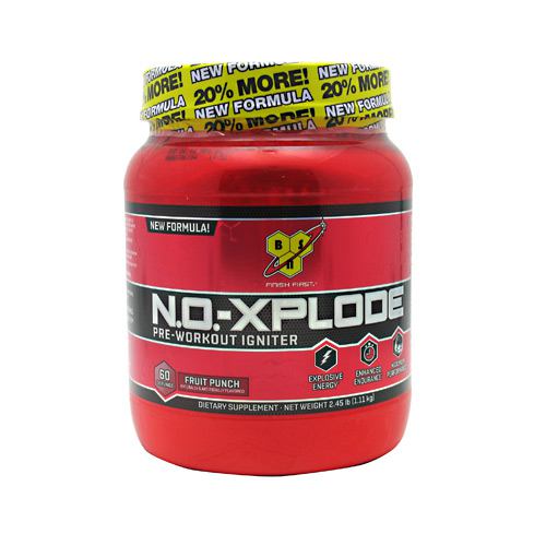 BSN N.O.-Xplode - Fruit Punch - 60 Servings - 834266001514