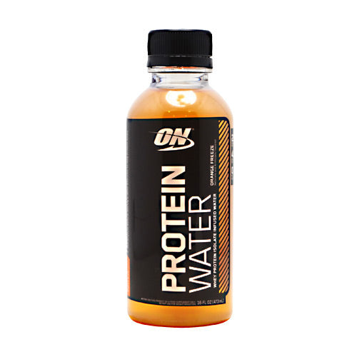 Optimum Nutrition Protein Water - Orange Freeze - 12 Bottles - 60045529590078