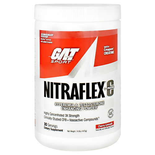 GAT Nitraflex + Creatine - Cherry Limeade - 30 Servings - 816170022243