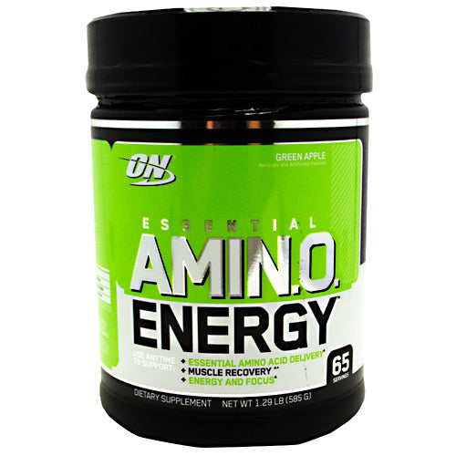 Optimum Nutrition Essential Amino Energy - Green Apple - 65 Servings - 748927055351