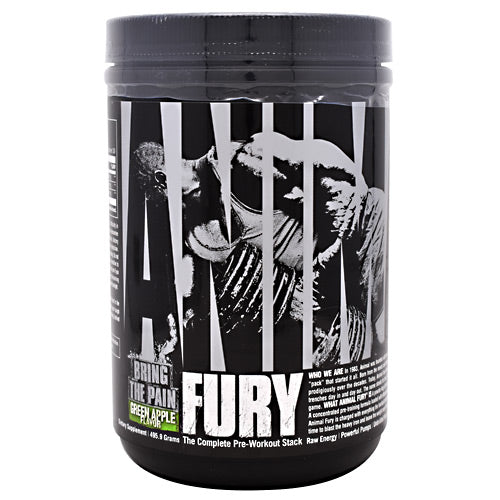 Universal Nutrition Animal Fury - Green Apple - 30 Servings - 039442032683