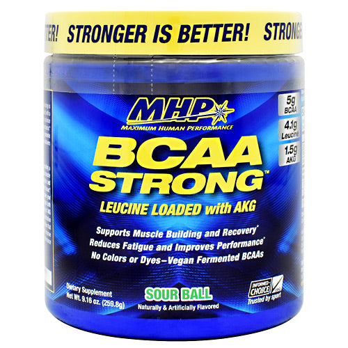 MHP BCAA Strong - Sour Ball - 30 Servings - 666222009025