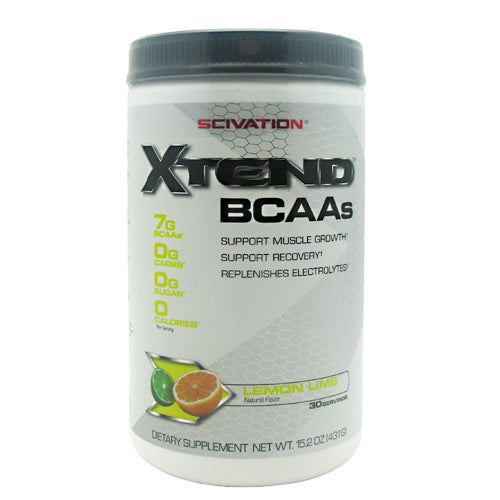 Scivation Xtend - Lemon Lime Sour - 30 Servings - 181030000212