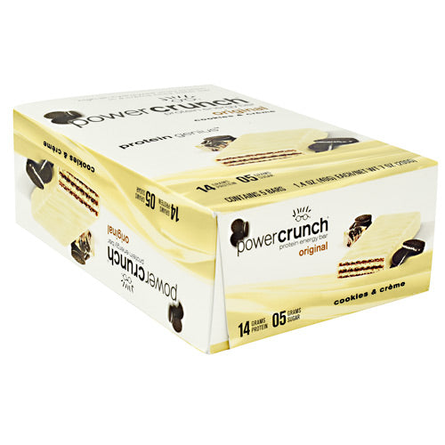 Power Crunch Power Crunch - Cookies and Creme - 5 Bars - 644225730054